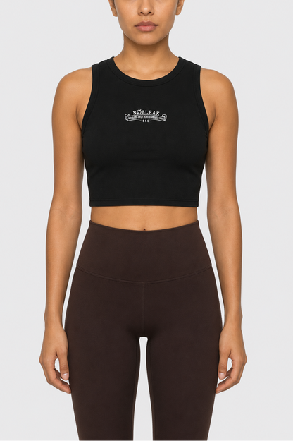 Women's Tight Crewneck Crop Tank Top