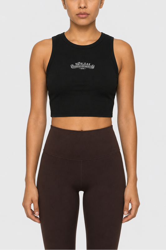 Women's Tight Crewneck Crop Tank Top