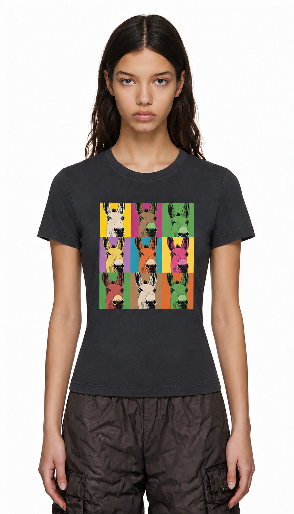 Women’s Vintage Wash Slim Fit T-shirt