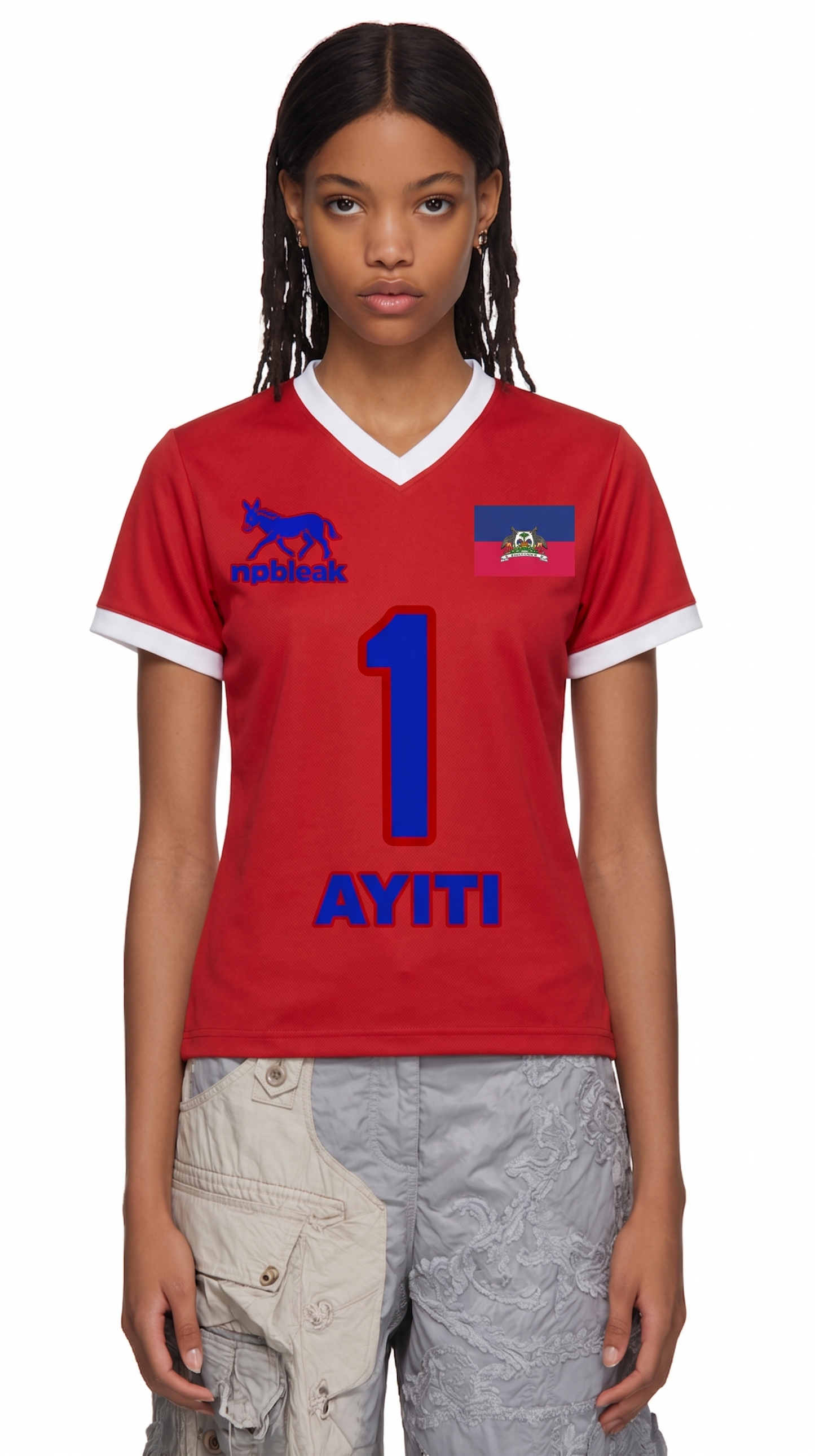 Unisex Color Block Boxy T-Shirt