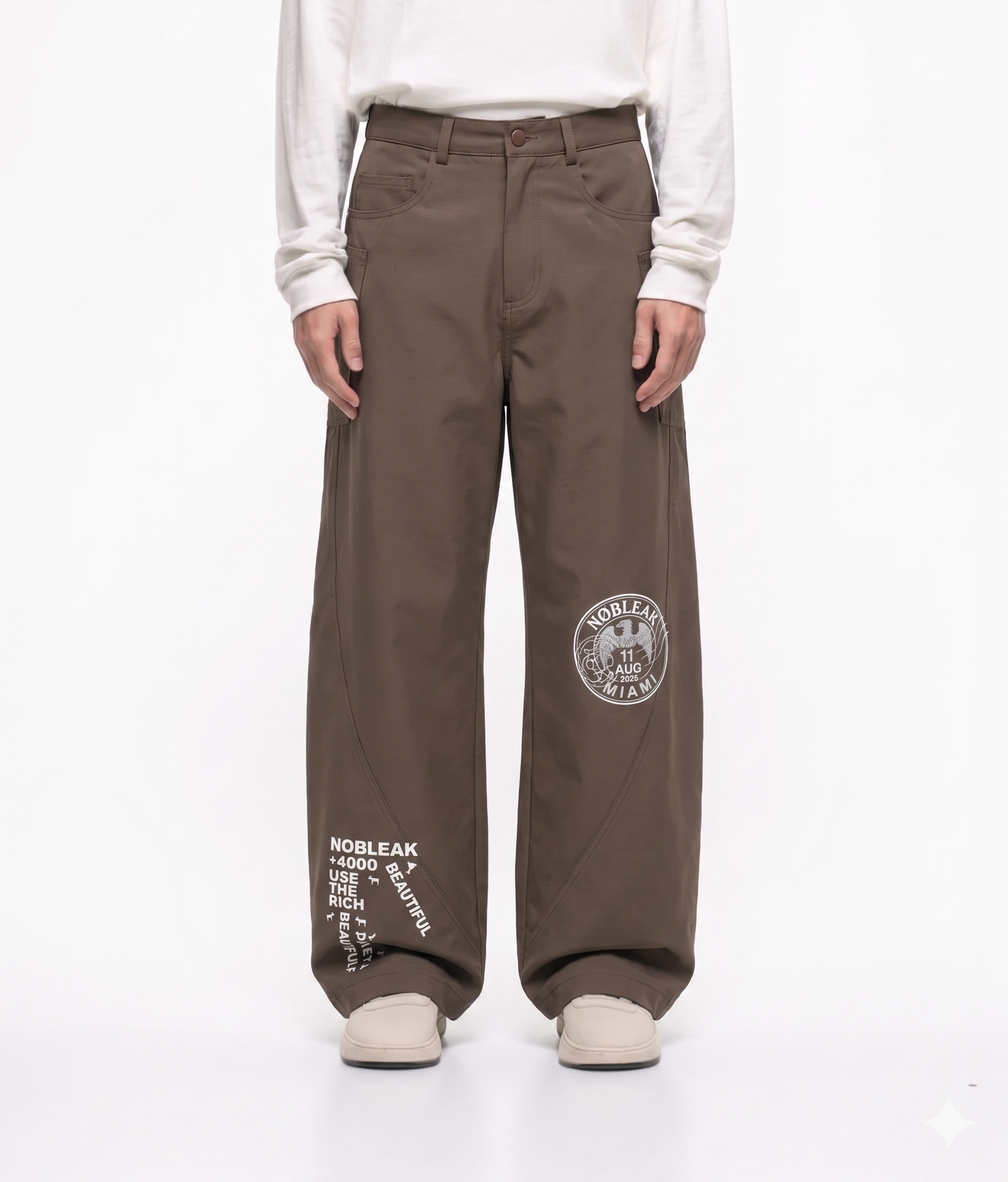 Men's Barrel Leg Pants