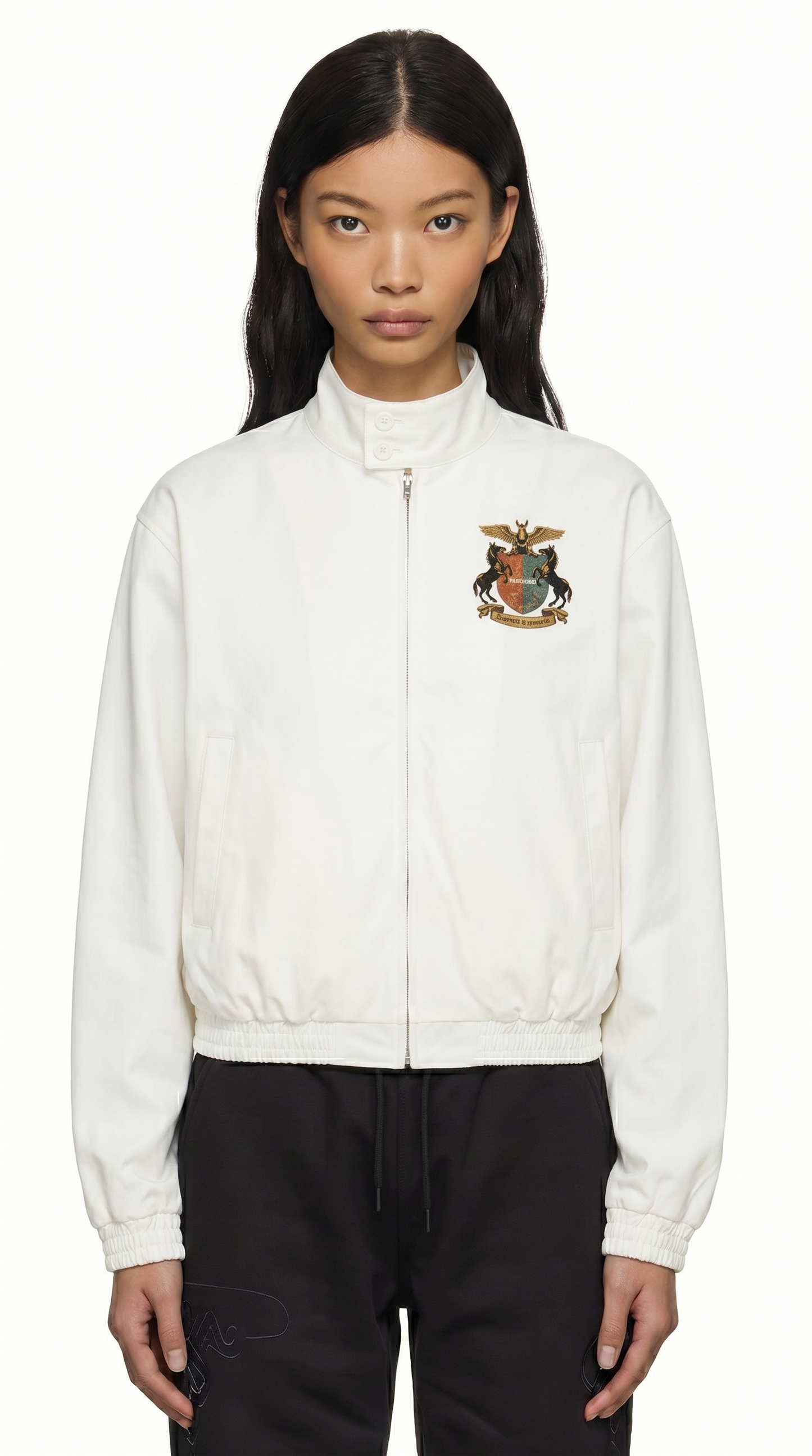 Stand Collar Bomber Jacket