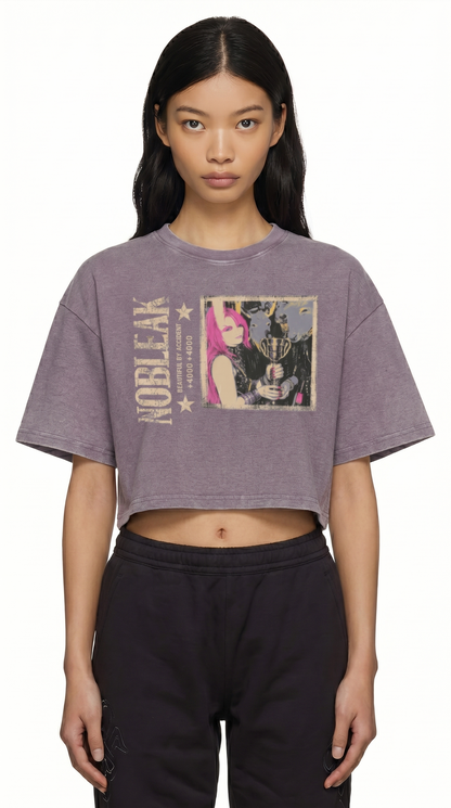 Unisex Vintage Wash Sunfade Boxy Waffle T-Shirt