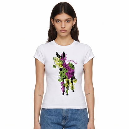 Women's Vintage Wash Slim Fit T-shirt