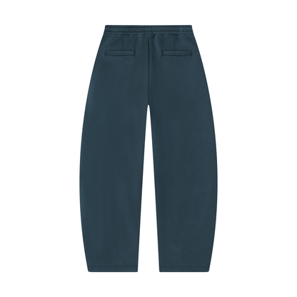 Unisex Barrel Leg Essential Sweatpants