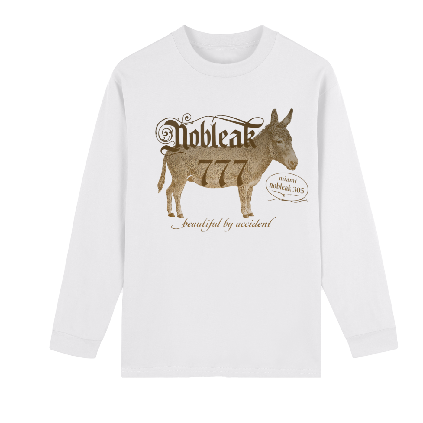 Unisex Crew Neck Drop Shoulder Long Sleeve Shirt