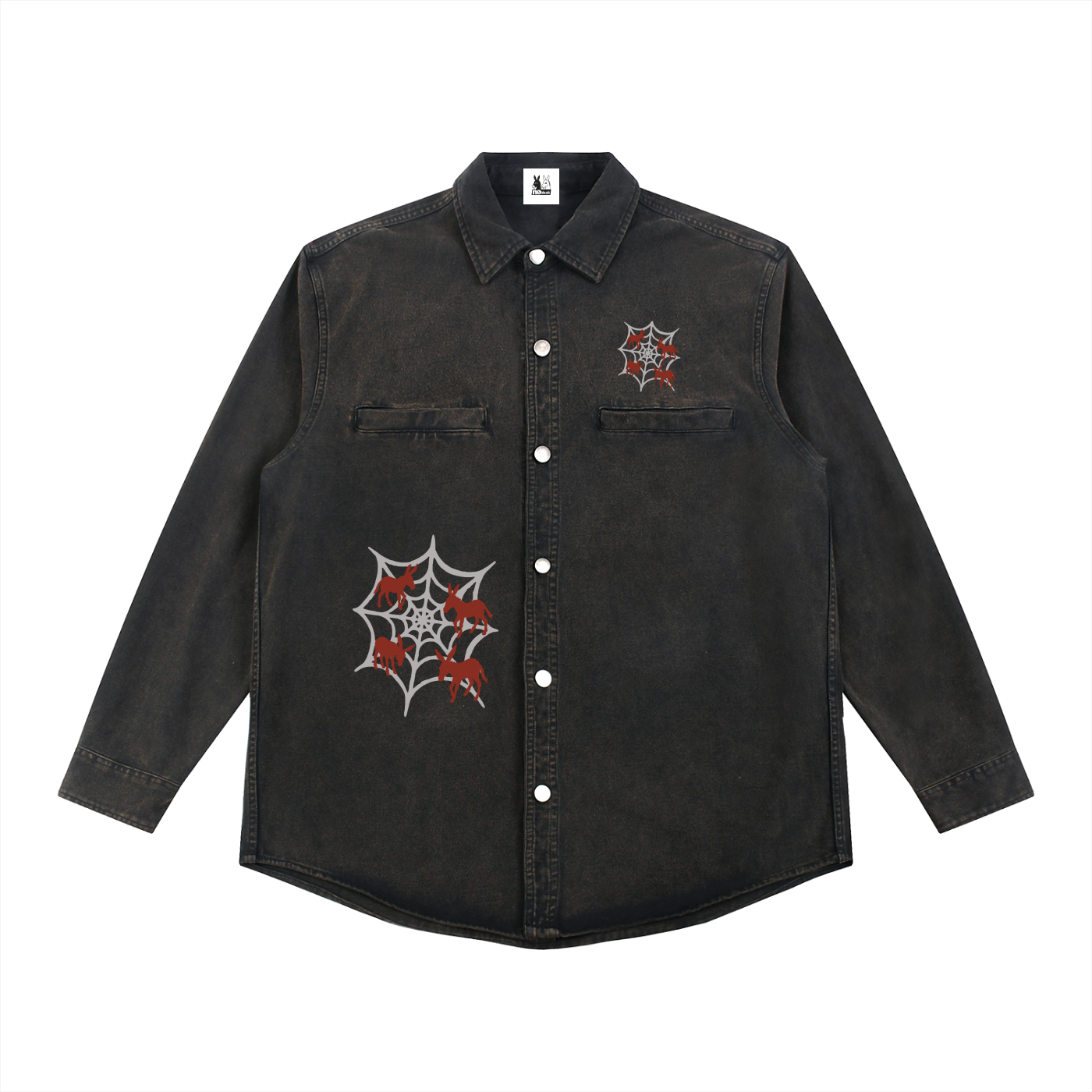 Men's Denim Vintage Washed Heavyweight Jacket