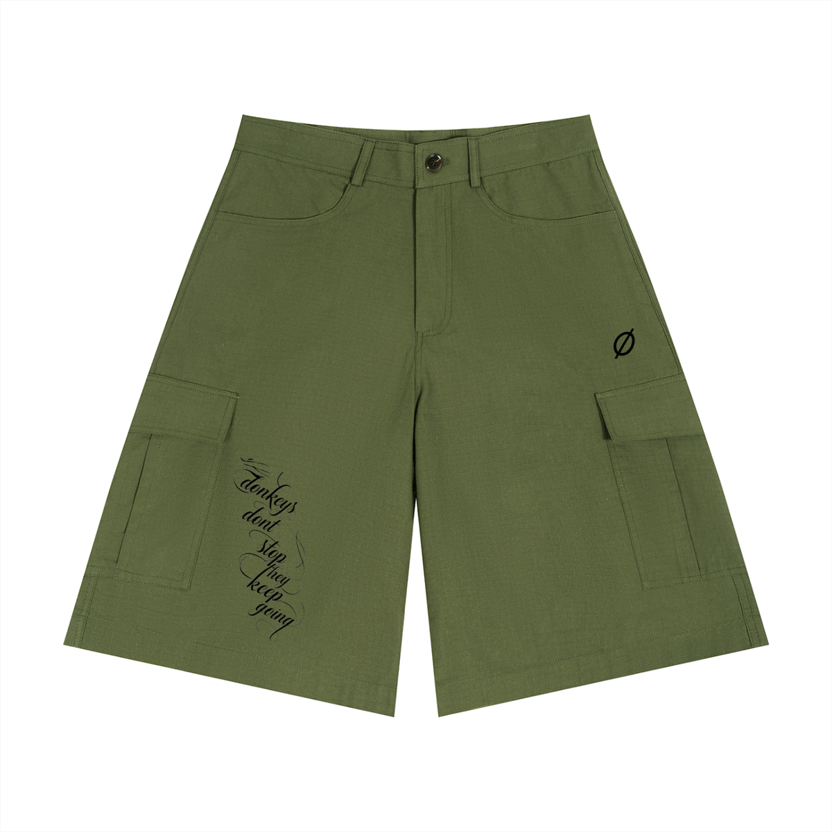 Unisex Woven Cargo Going out Shorts