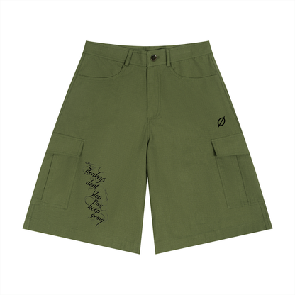 Unisex Woven Cargo Going out Shorts