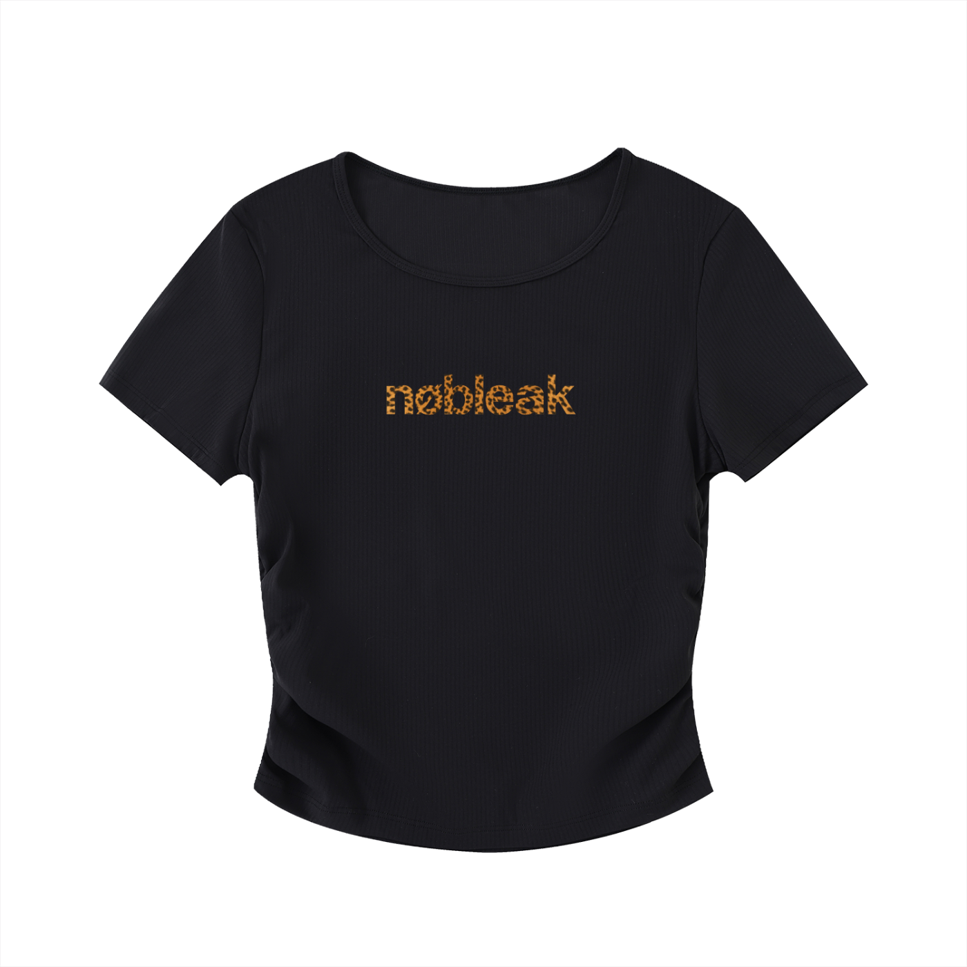 Women's Ruched Bodycon Crop Top