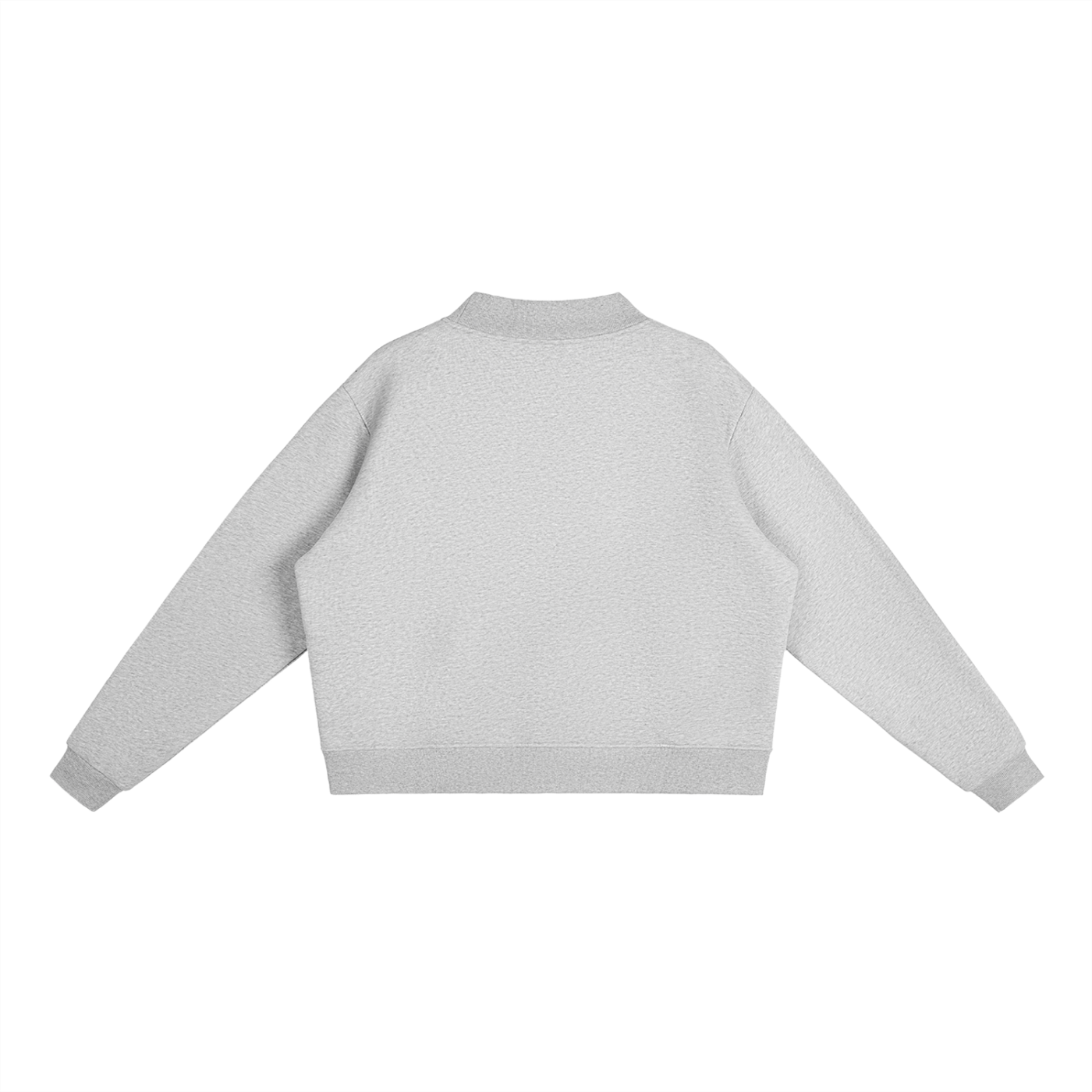 Women’s Essential Fleece Mock-Neck Crew Sweatshirt