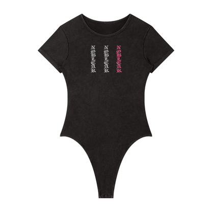 Women's Mineral Wash Crewneck Bodysuit