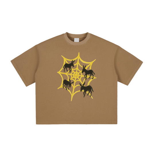 Men's Vintage Washed Boxy T-Shirt