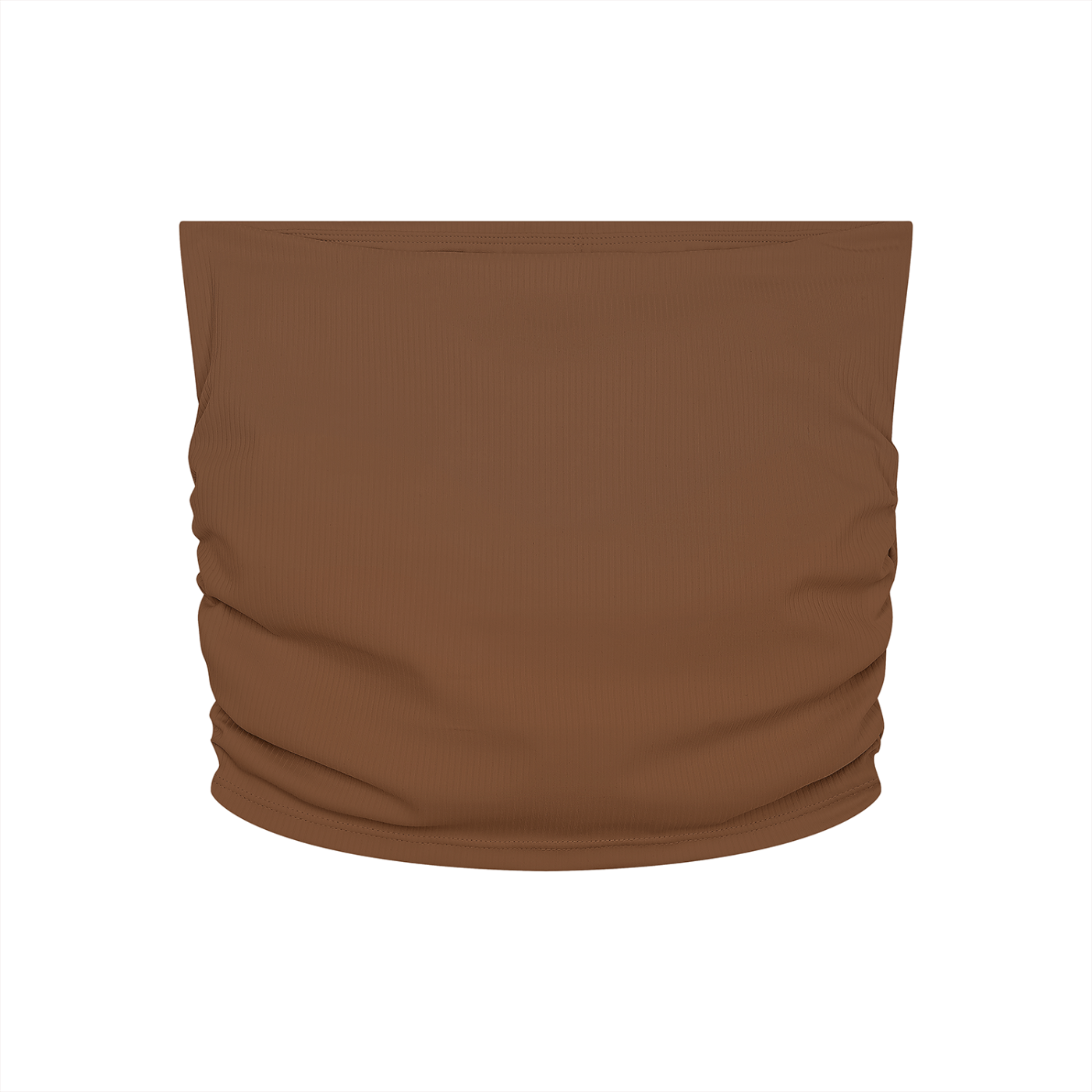Women’s Ruched Cropped Tube Top