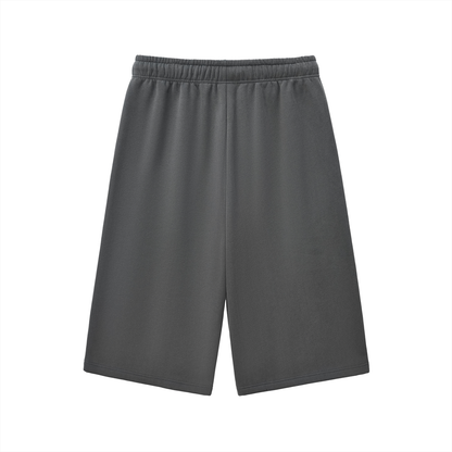 Unisex Relaxed Drawstring Long Shorts