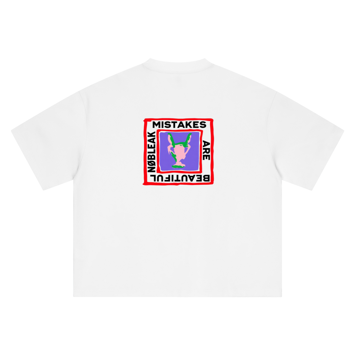 Unisex Boxy Street Essential Oversized T-Shirt