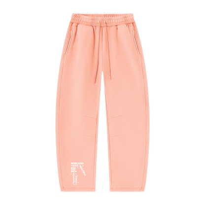 Unisex Vintage Wash Barrel Leg Fleece Sweatpants