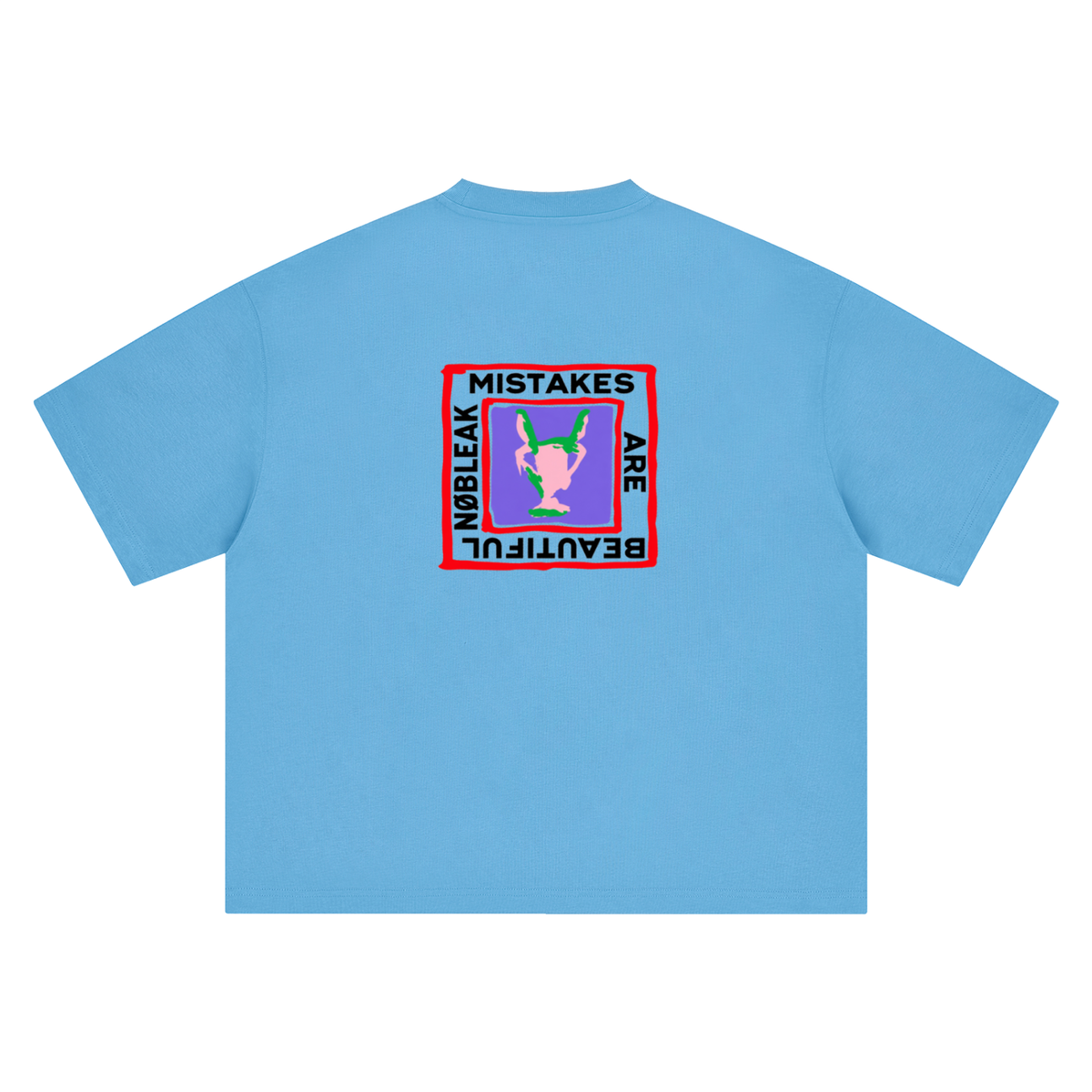 Unisex Boxy Street Essential Oversized T-Shirt