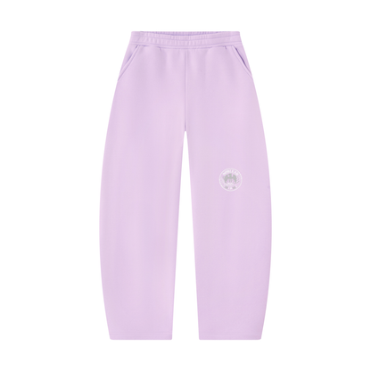 Unisex Barrel Leg Essential Sweatpants