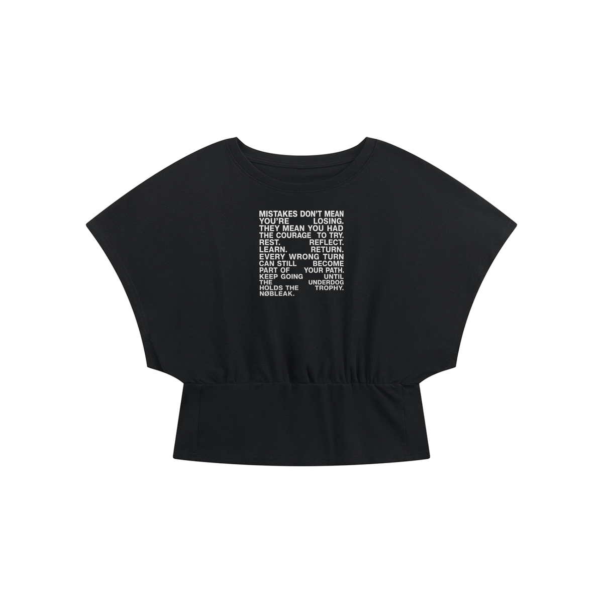 Women’s Crop Dolman Going out T-Shirt