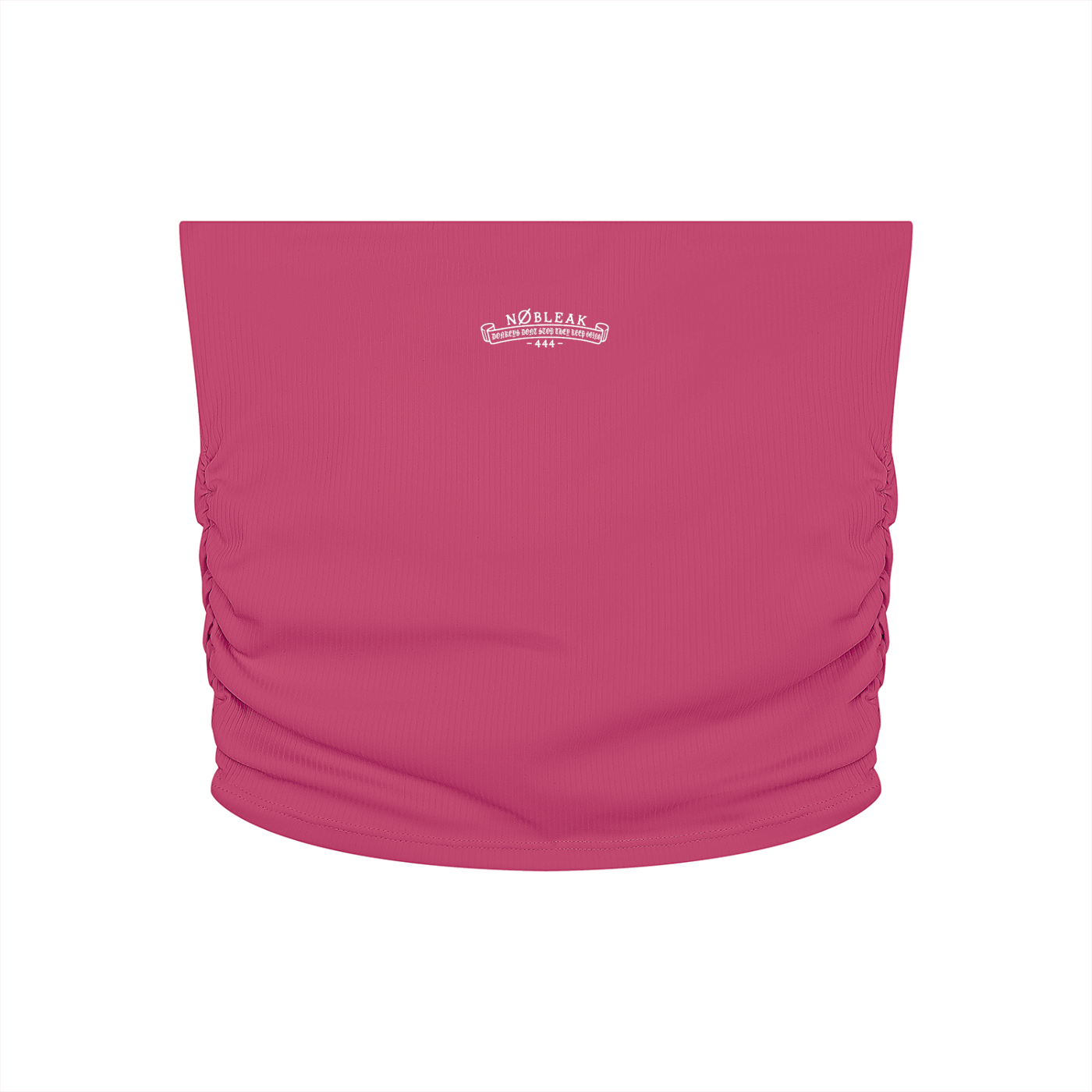 Women’s Ruched Cropped Tube Top