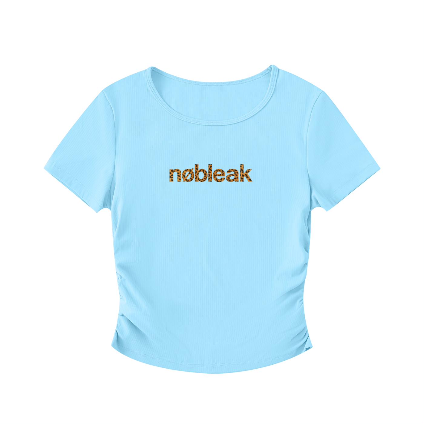 Women's Ruched Bodycon Crop Top