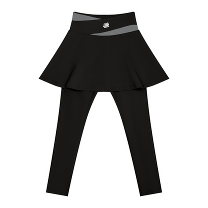 Women's Yoga Panelled Active Skorts