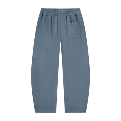 Men's Essential Washed Barrel Leg Sweatpants