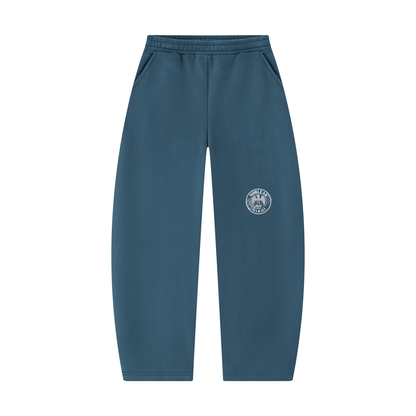 Unisex Barrel Leg Essential Sweatpants