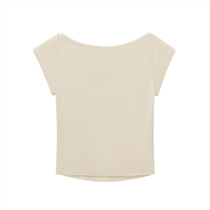 Women’s Essential Wide Neck Baby T-shirt