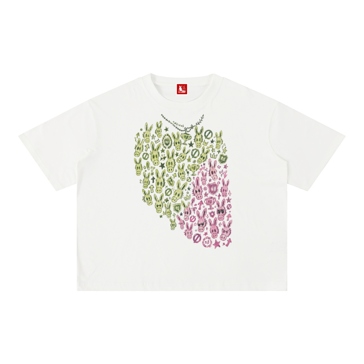 Men's Mineral Wash Boxy Essential Cotton T-Shirt