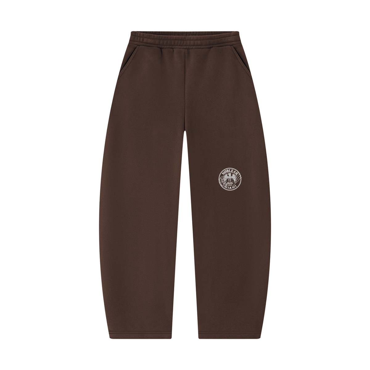 Unisex Barrel Leg Essential Sweatpants