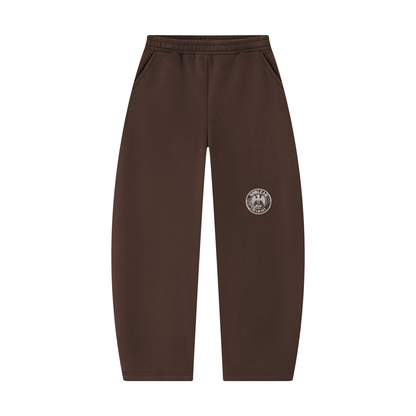 Unisex Barrel Leg Essential Sweatpants