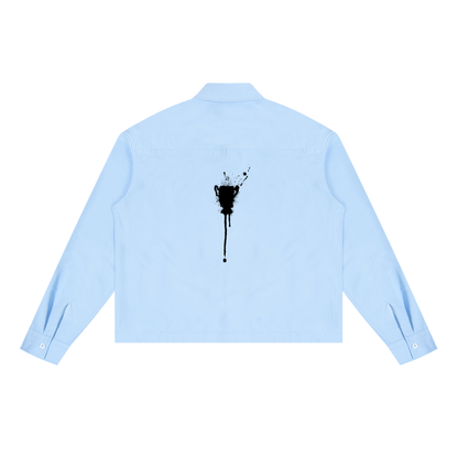 Men's Boxy Long Sleeve Going out Shirt
