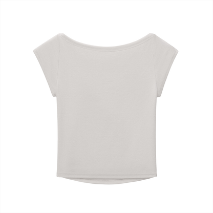 Women's Essential Wide Neck Baby T-shirt