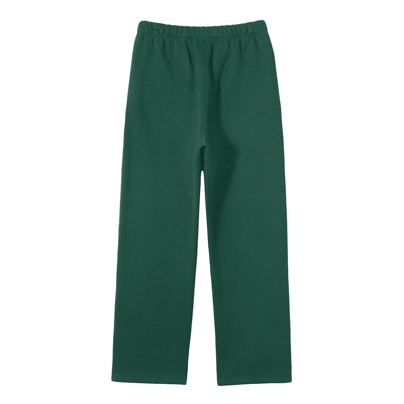 Solid Color Fleece Straight Leg Sweatpants