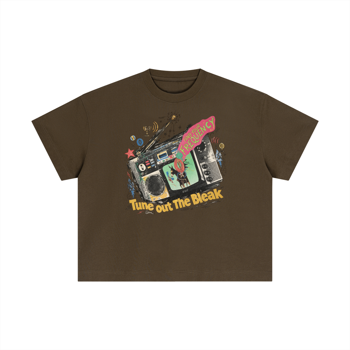 Unisex Essential Cotton Boxy Street T-Shirt