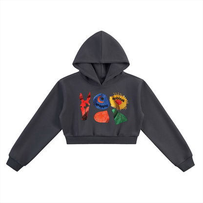 Women's Essential Cropped Hoodie