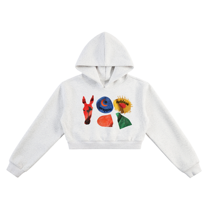 Women's Essential Cropped Hoodie
