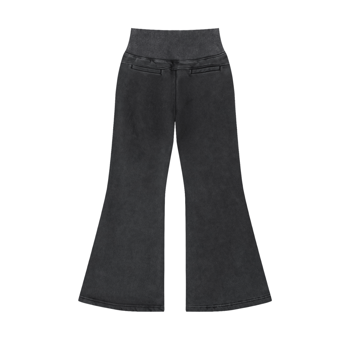 Women's Vintage Washed Flared Essential Fleece Pants