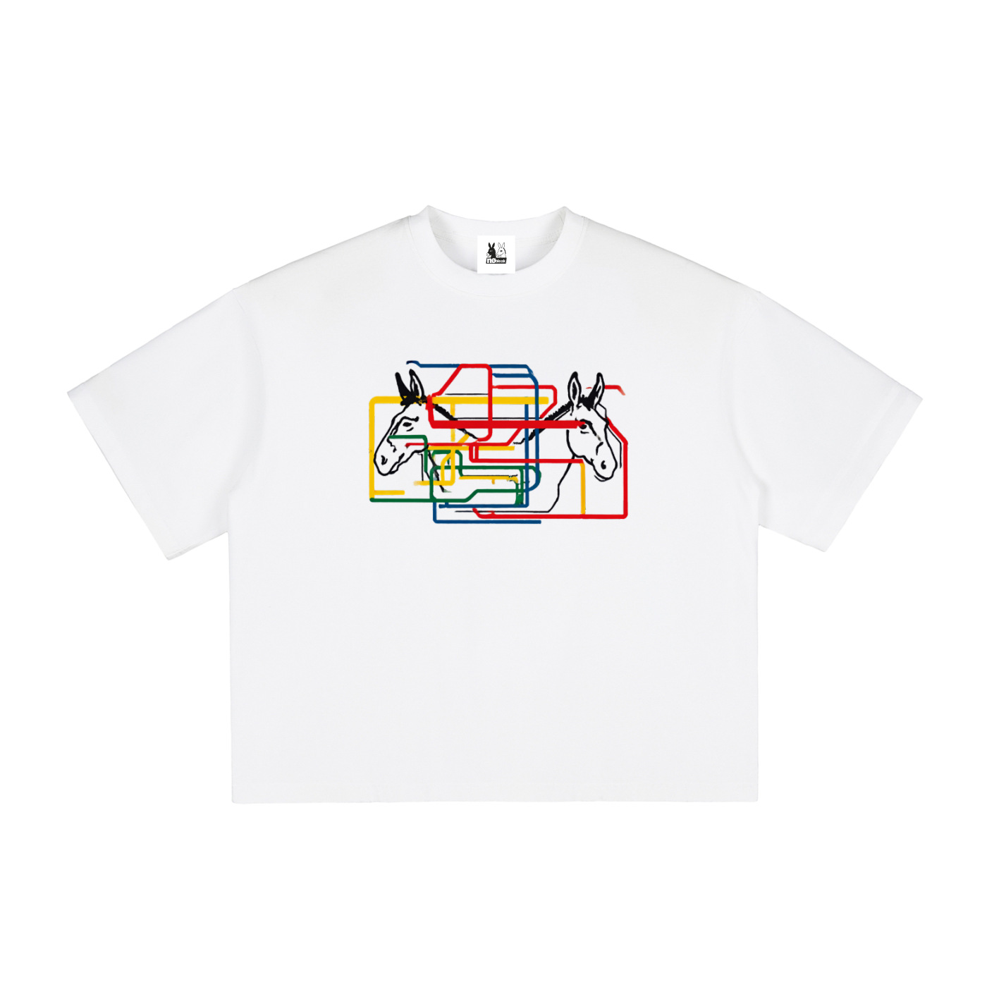 Unisex Vintage Washed Boxy T-Shirt
