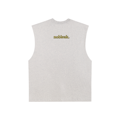 Men's Raw Edge Cotton Tank Top