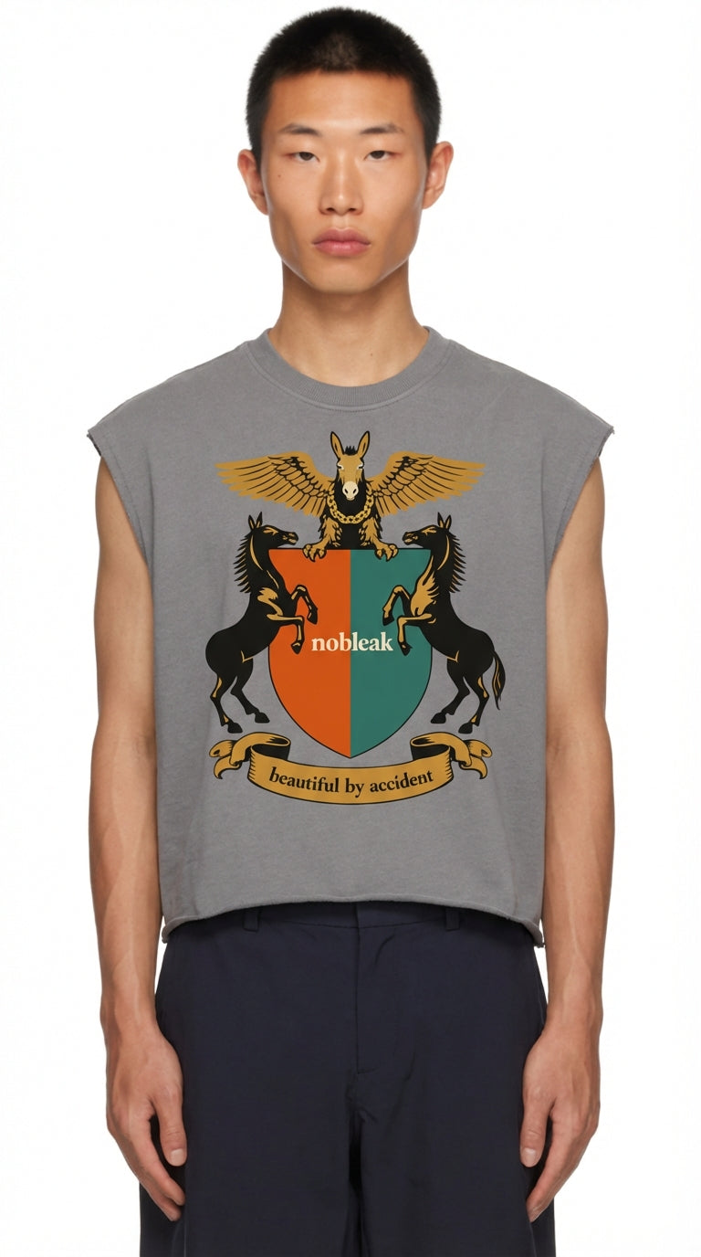 Men's French Terry Boxy Tank Top