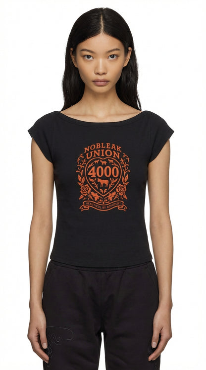 Women's Essential Wide Neck Baby T-shirt