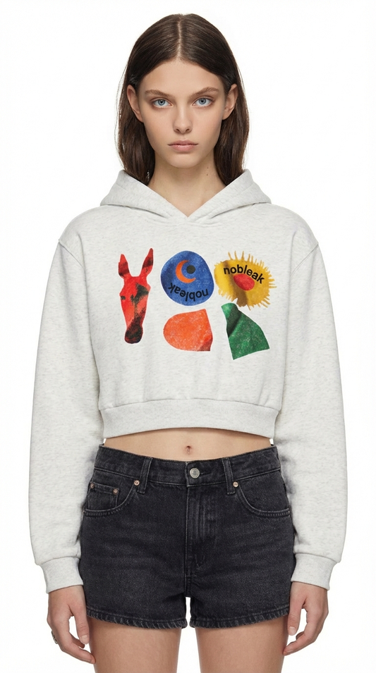 Women's Essential Cropped Hoodie