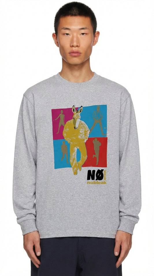 Unisex Essential Crewneck Long-Sleeve T-Shirt