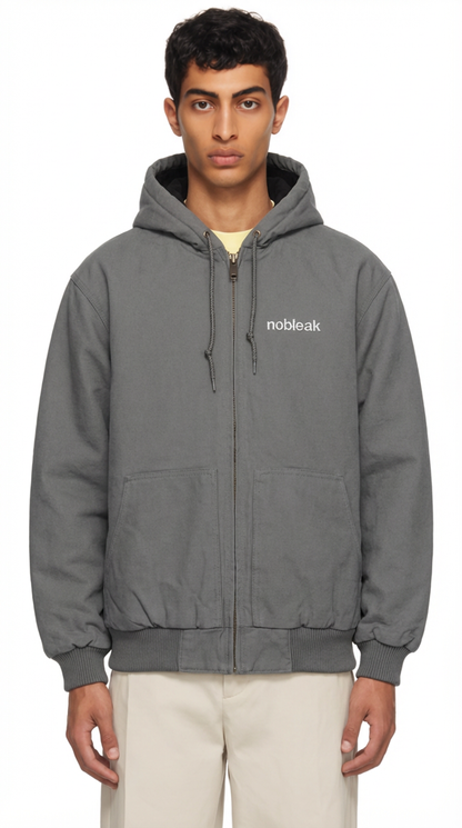 Embroidered Work Hooded Jacket - CornerStone Duck Cloth