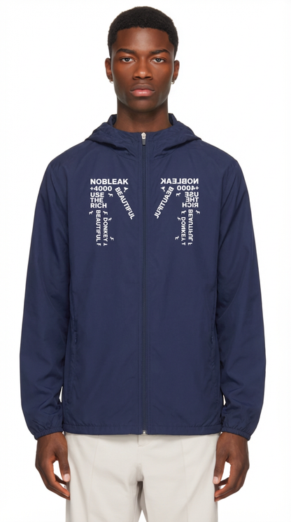 Soft Hooded Sports Jacket