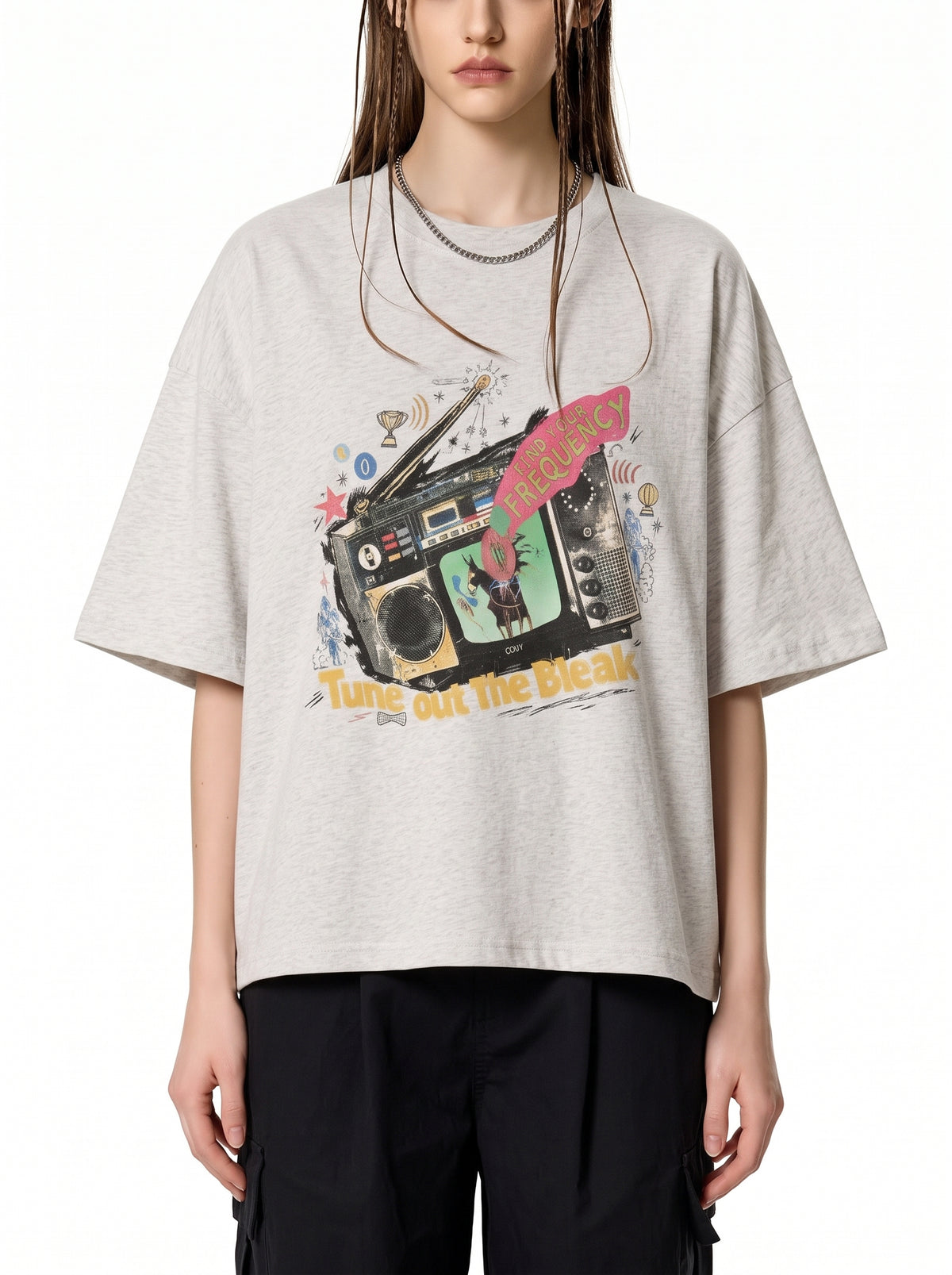 Unisex Essential Cotton Boxy Street T-Shirt