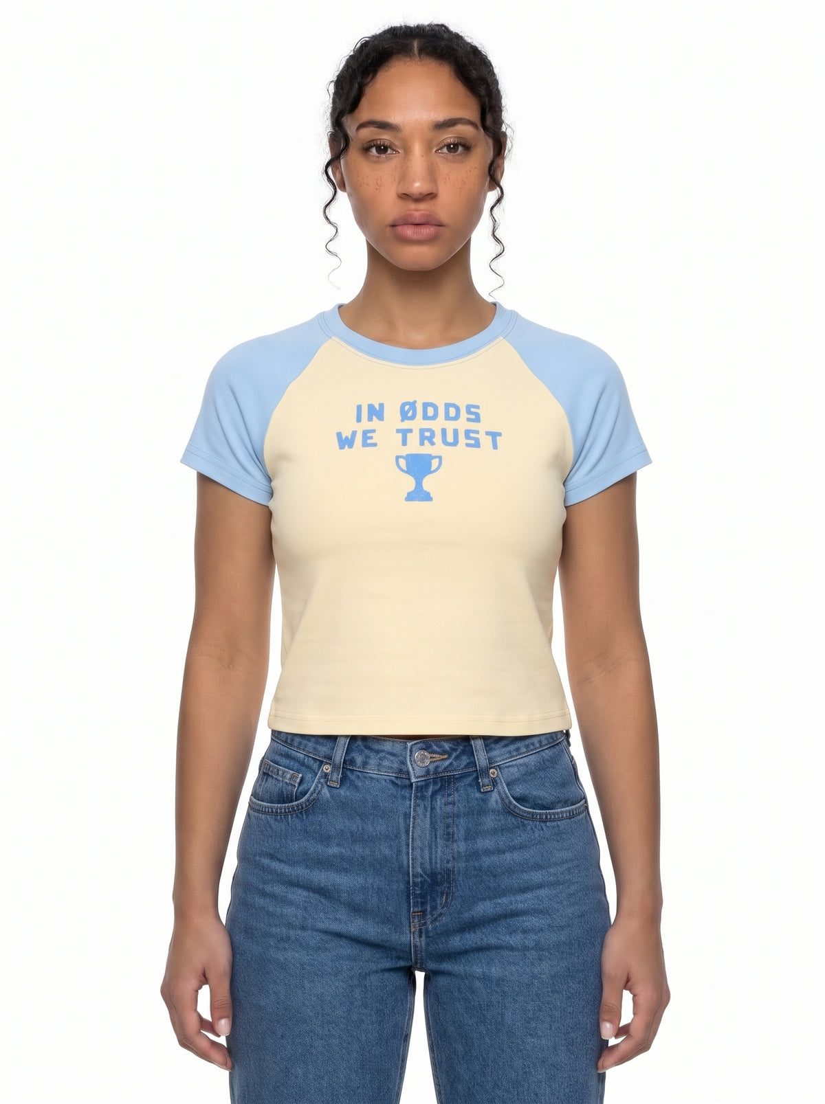 Women’s Raglan Color Block Baby Street -Shirt